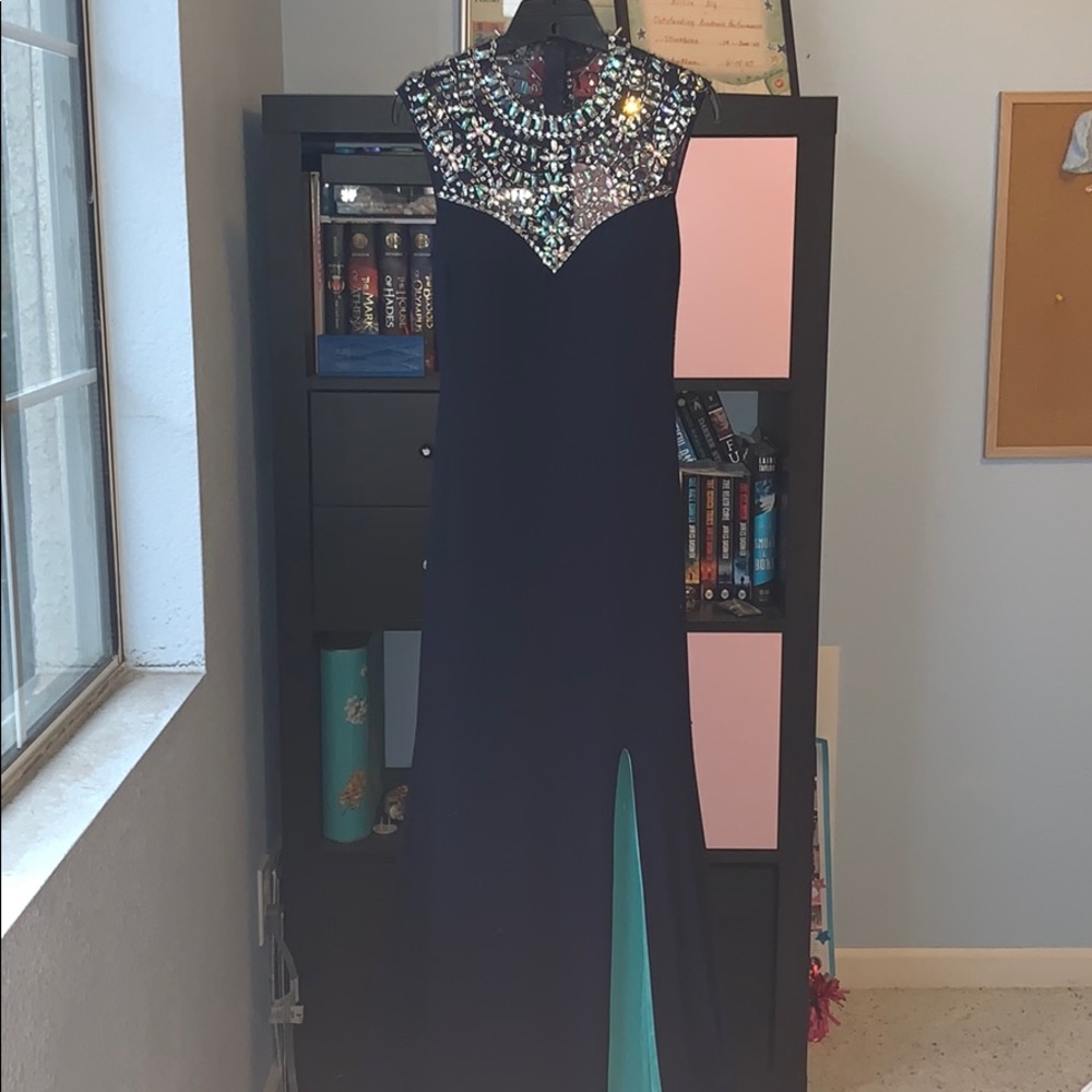 NWT Navy Blue Formal Dress